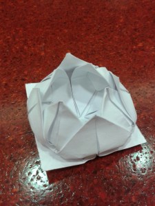 origami flower lotus
