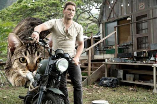 jurassic park world cats photoshop