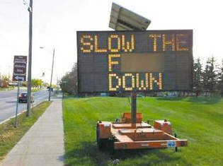 slow down