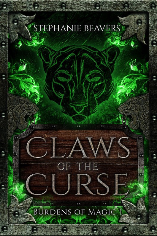 Claws of the Curse fantasy novel book cover